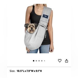 Dog purse bag sling carrier - new